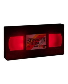 Lámpara paladone stranger things vhs logo