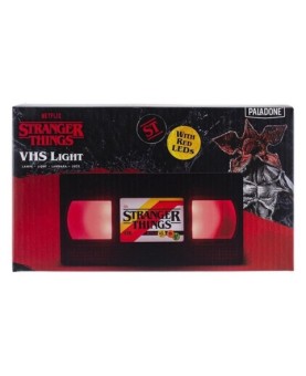 Lámpara paladone stranger things vhs logo