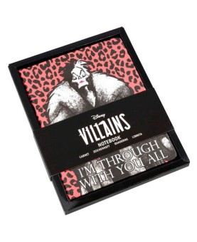 Libreta disney villanos cruella de vil