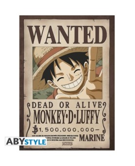 Pack 9 posters abystyle cartel ''se busca'' tripulacion de los sombrero de paja en wano