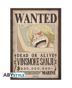 Pack 9 posters abystyle cartel ''se busca'' tripulacion de los sombrero de paja en wano