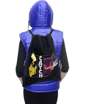 Saco mochila cyp brands pokemon gotta catch em all!