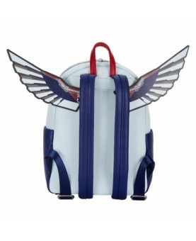 Mini mochila loungefly marvel falcon capitán américa cosplay