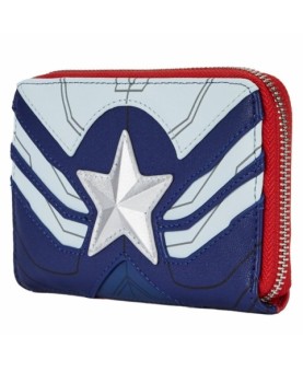 Cartera loungefly marvel falcon capitán américa cosplay