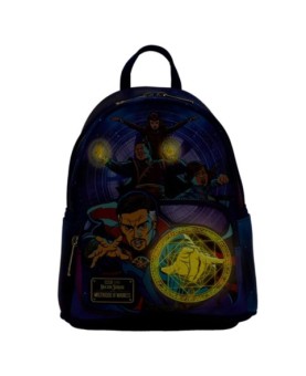 Mochila loungefly funko marvel doctor strange multiverso mini backpack