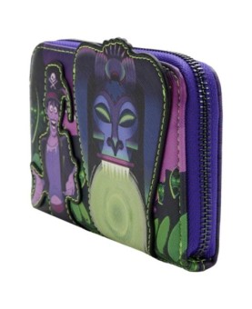 Cartera loungefly funko disney tiana y el sapo dr. facilier lenicular