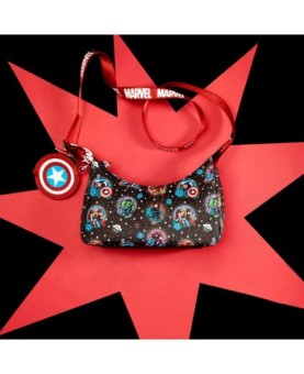 Bolso loungefly funko marvel avengers tattoo shoulder bag