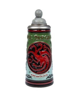 Taza jarra sd toys juego de tronos casa targaryen ceramica