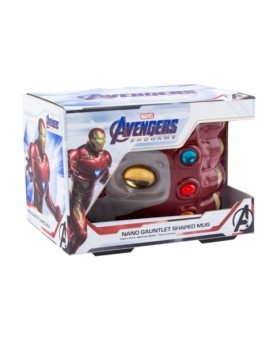 Taza 3d xl paladone marvel los vengadores guantelete del infinito con gemas