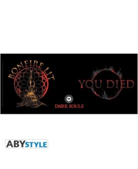 Taza abystyle dark souls -  you died - bonfire lit