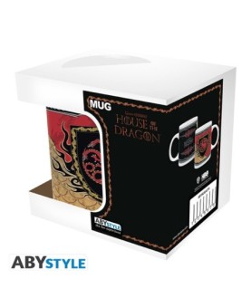 Taza abystyle juego de tronos house of the dragon -  targaryen dragon crest