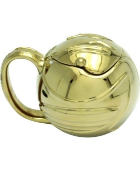 Taza paladone harry potter snitch dorada