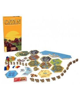 Juego de mesa devir catan mercaderes y barbaros 5 - 6 jugadores