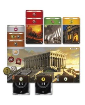 Juego de mesa asmodee 7 wonders nueva edicion pegi 10