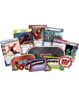 Juego de mesa asmodee marvel champions: el juego de cartas pegi 14