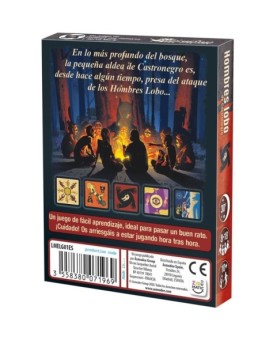 Juego de mesa asmodee los hombres lobo de castonegro pegi 10