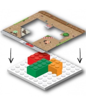 Juego de mesa city blox en español