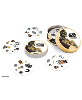 Juego de mesa dobble star wars mandalorian pegi 6