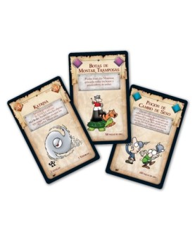 Juego de mesa munchkin 4: ¡que locura de montura! pegi 10