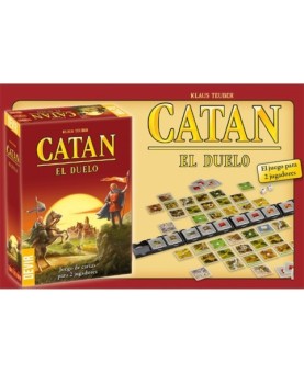 Juego de mesa devir catan el duelo pegi 10 2 jugadores