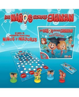 Juego de mesa los niños siempre ganan pegi 6