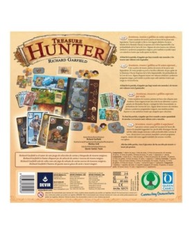 Juego de mesa devir treasure hunters pegi 8