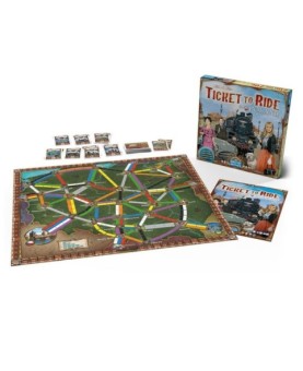 Juego de mesa aventureros al tren polonia pegi 8