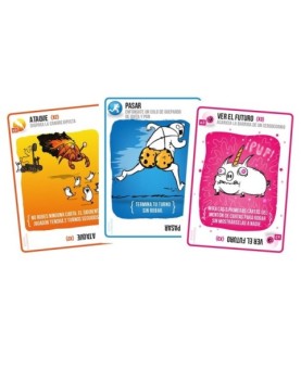 Juego de mesa exploding kittens edicion 2 jugadores pegi 10