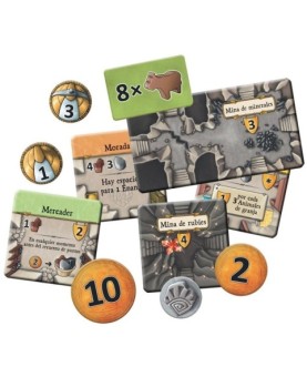 Juego de mesa caverna: los granjeros trogloditas pegi 12