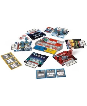 Juego de mesa marvel united equipo azul pegi 14