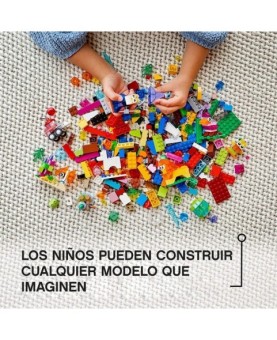 Lego creativo ladrillos creativos transparentes