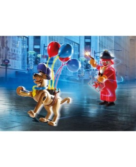 Playmobil scooby - doo! aventura con ghost clown