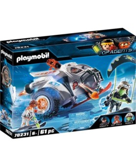 Playmobil espias spy team planeador de nieve