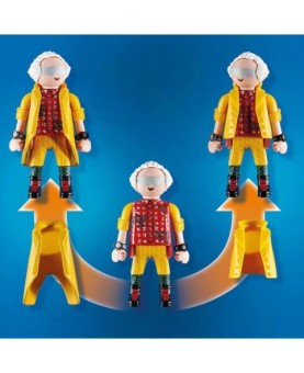 Playmobil regreso al futuro persecucion en monopatin