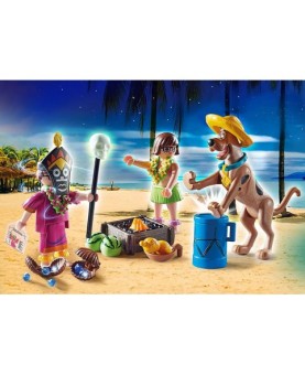 Playmobil scooby - doo! aventura con witch doctor