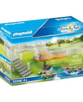 Playmobil diversion en familia extension plataforma de observacion zoo