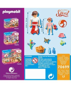 Playmobil spirit indomable joven fortu y milagros