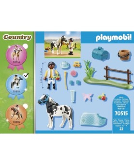 Playmobil coleccionable pony lewitzer