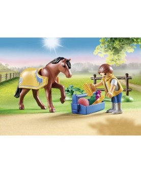 Playmobil coleccionable poni gales