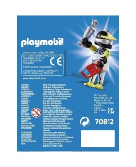 Playmobil piloto de carreras