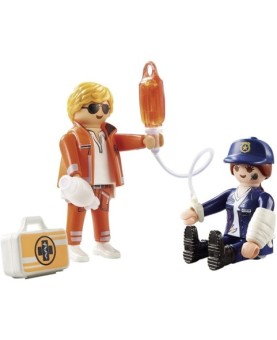 Playmobil duo pack doctor y policia