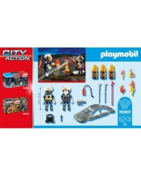 Playmobil starter pack simulaco de incendio