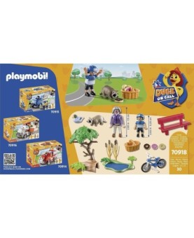 Playmobil duck on call accion policial ¡atrapa al ladron!