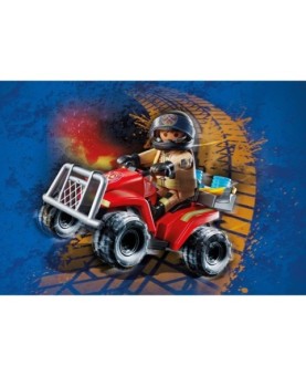 Playmobil bomberos -  speed quad