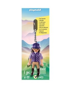 Playmobil llavero jinete