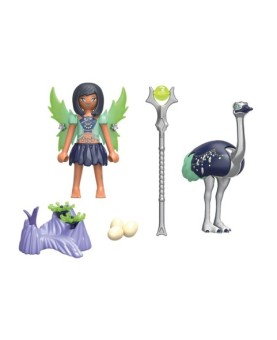 Playmobil ayuma moon fairy con animal del alma