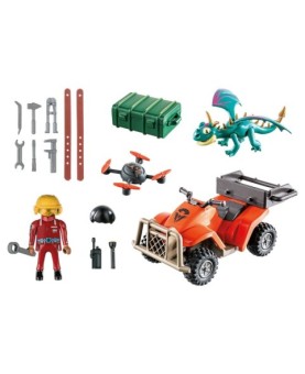 Playmobil dragones : nine realms : icaris quad