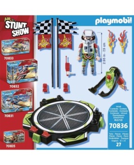 Playmobil air stuntshow mochila propulsora