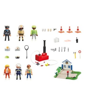 Playmobil my figures: mision de rescate