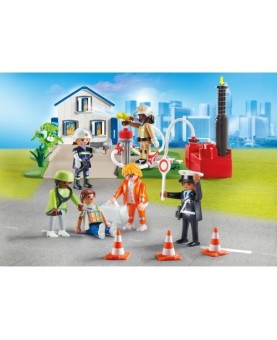 Playmobil my figures: mision de rescate